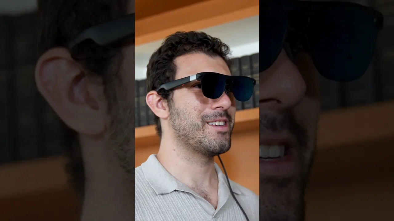 I tried the XREAL AURA XR Glasses!